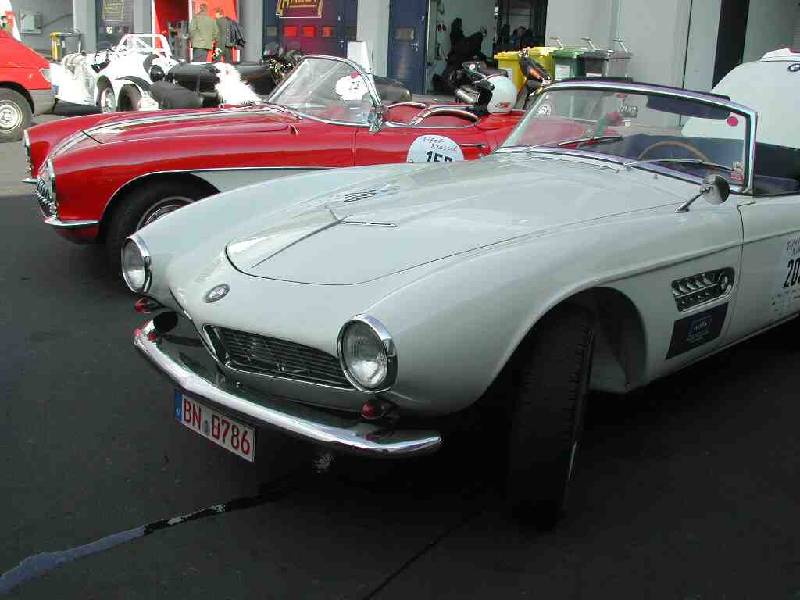 MARTINS RANCH Corvette Vintage Racing bmw 507 